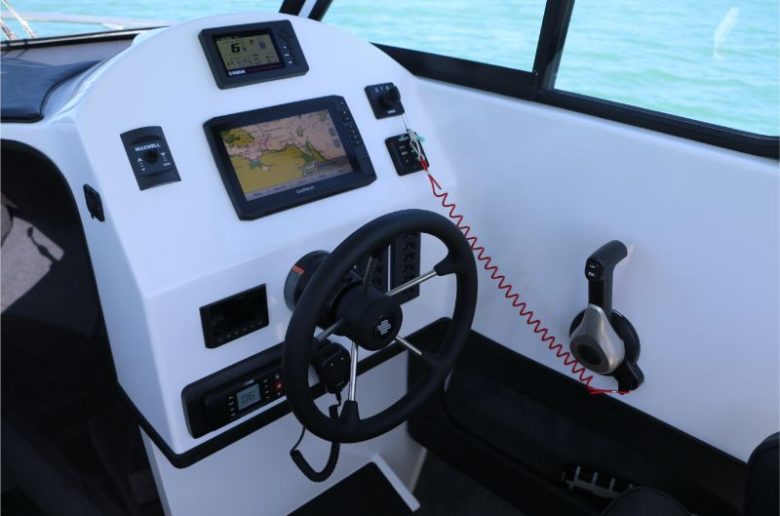 The helm is well configured and cleanly laid out.