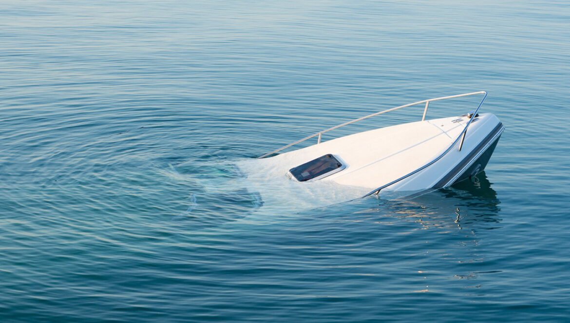 boat sinking