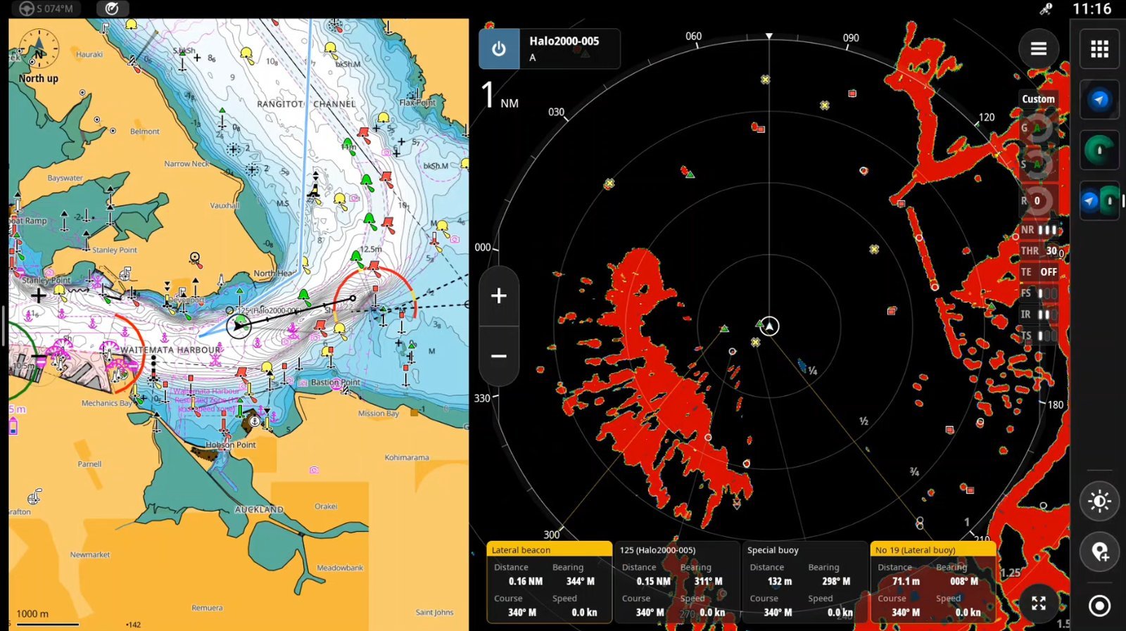 Simrad radar Navigation Aid